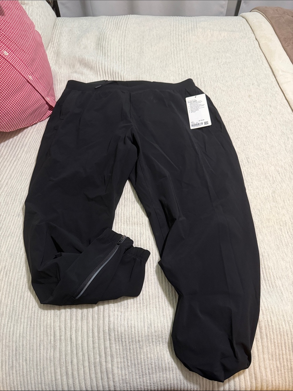 lululemon athletica Men's Black Jogger Sweatpants